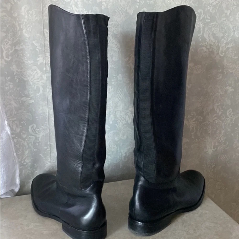 Banana Republic Leather Boots 7 Medium - 15” High
